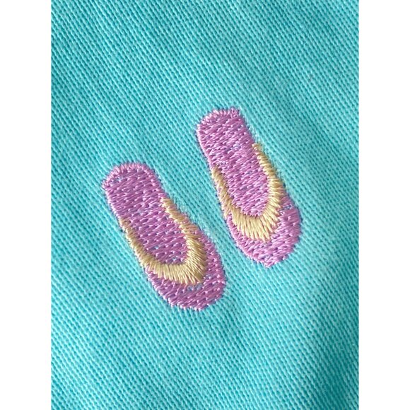 Kim Rodgers Turquoise Bermuda Beach Shorts Women’s 16P Smooth Stretch Cotton - Picture 2 of 7